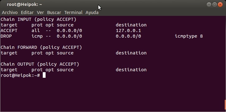 iptables con loopback