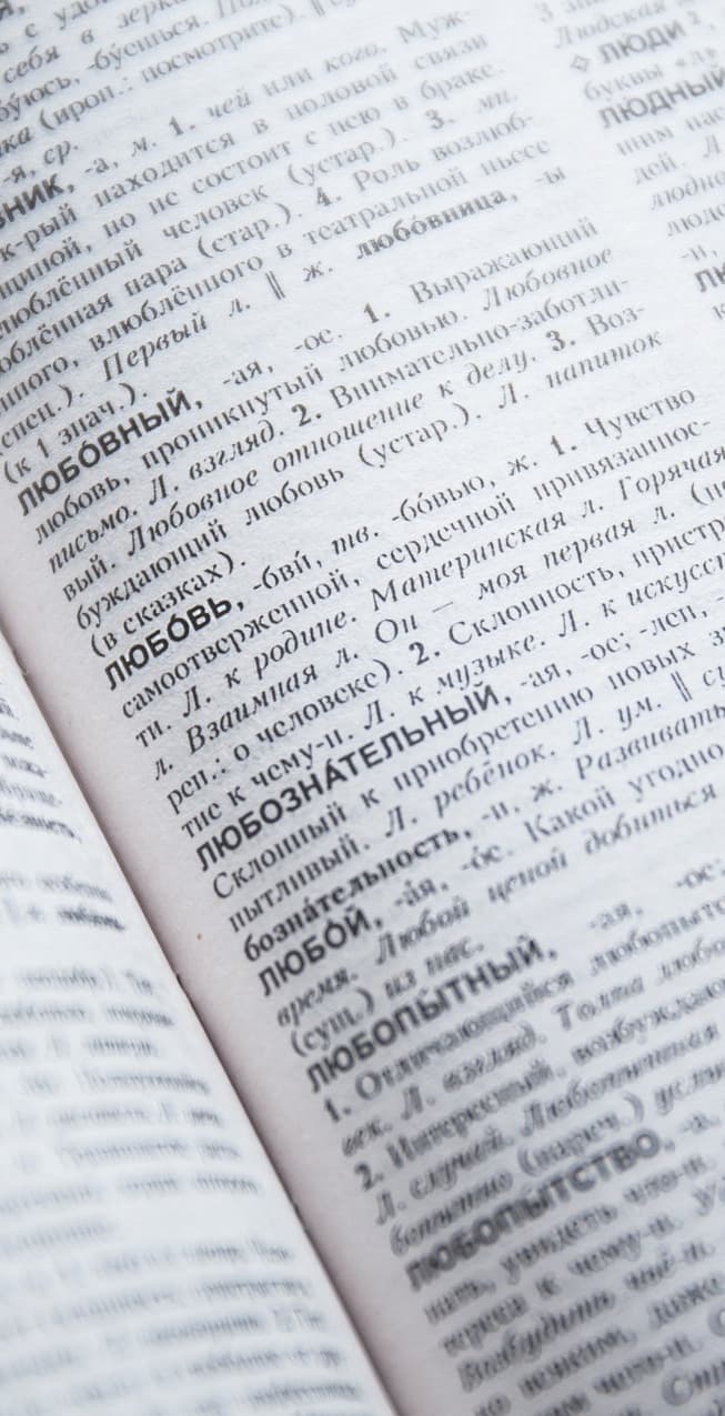 Diccionario de ruso